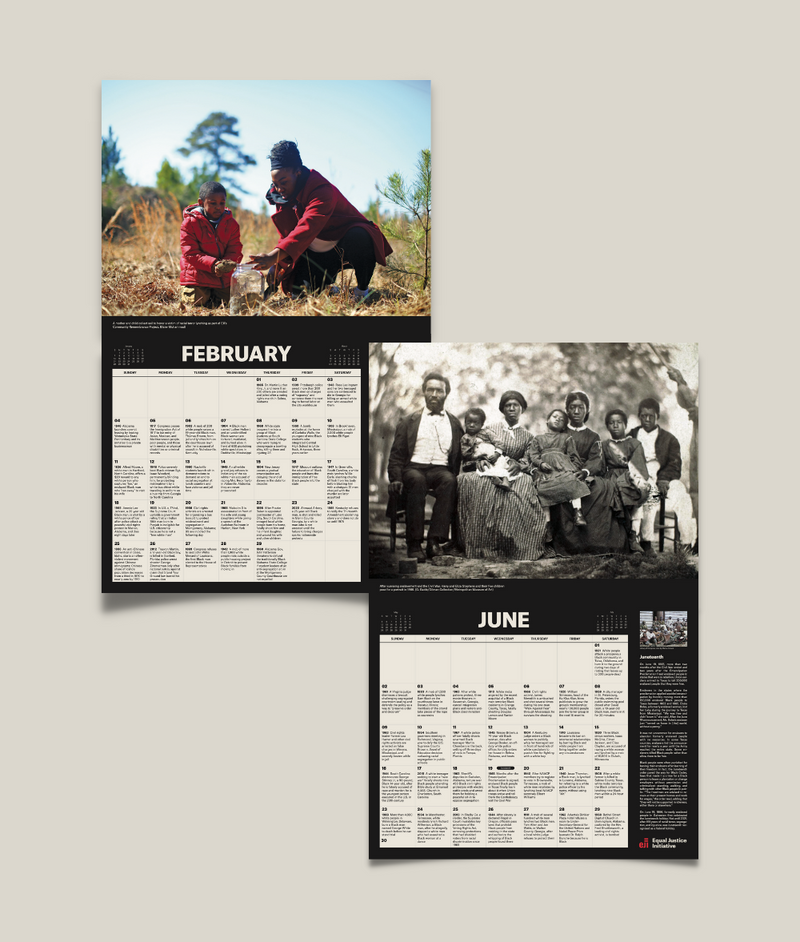 A History of Racial Injustice Calendar 2024