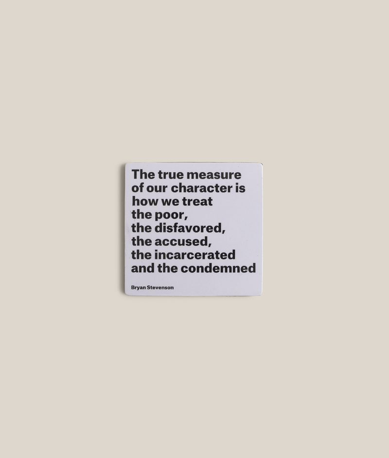"True Measure" Quote Magnet